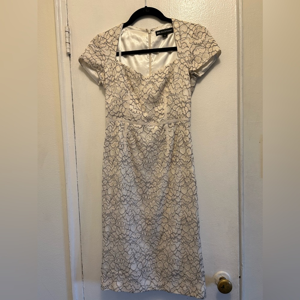 Jill by Jill Stuart white lace dress size 0.